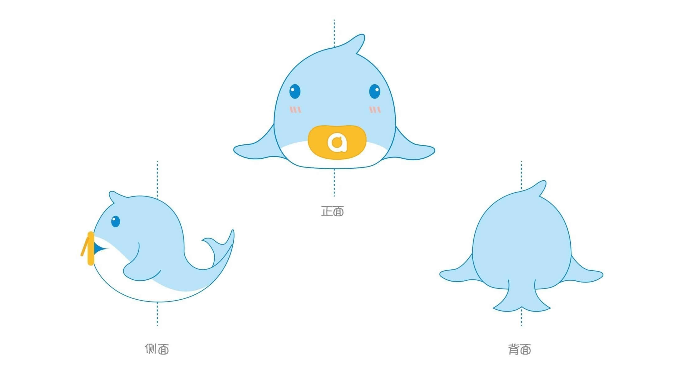 愛親母嬰新吉祥物——海豚貝貝