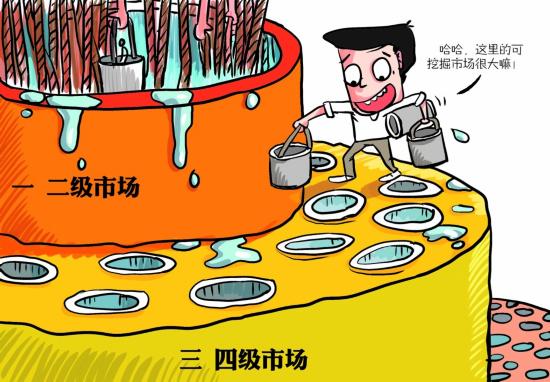 一線城市的母嬰市場已經(jīng)趨于飽和，而三四線城市的母嬰市場還待開拓，愛親母嬰渠道下沉。