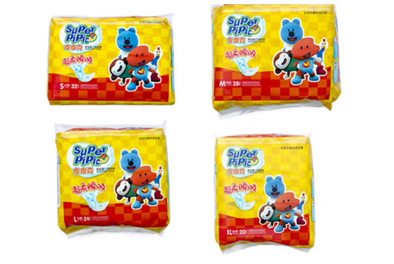 愛親母嬰皮皮克紙尿褲快速導(dǎo)流更透氣