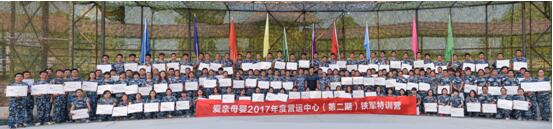 愛親母嬰營運中心第二期鐵軍特訓營大合影